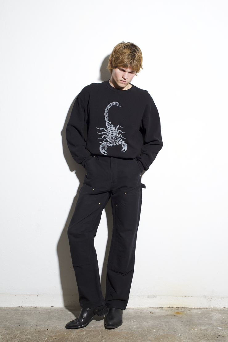 SCORPIO LONG SLEEVE BLACK