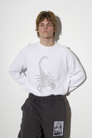 SCORPIO LONG SLEEVE WHITE