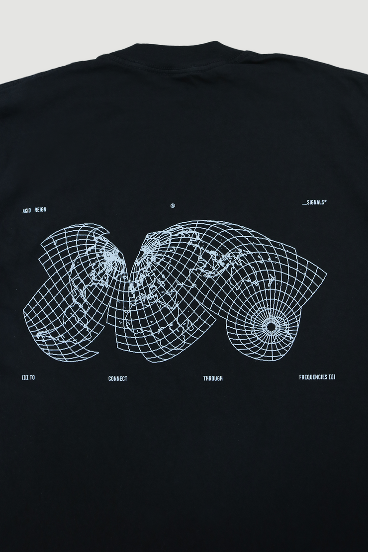 FREQUENCY TEE - BLACK